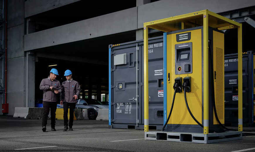 Atlas Copco ZBC energy storage systems optimize the use of renewable energies at Antwerp Euroterminal